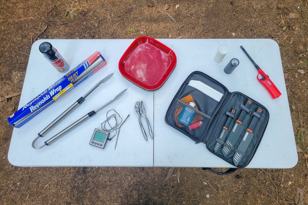 kitchen tools on a table