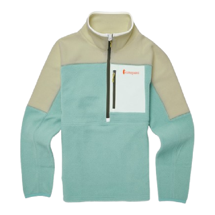 stock image of cotopaxi abrazo fleece half-zip