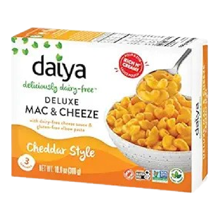 stock image of daiya mac and cheese box