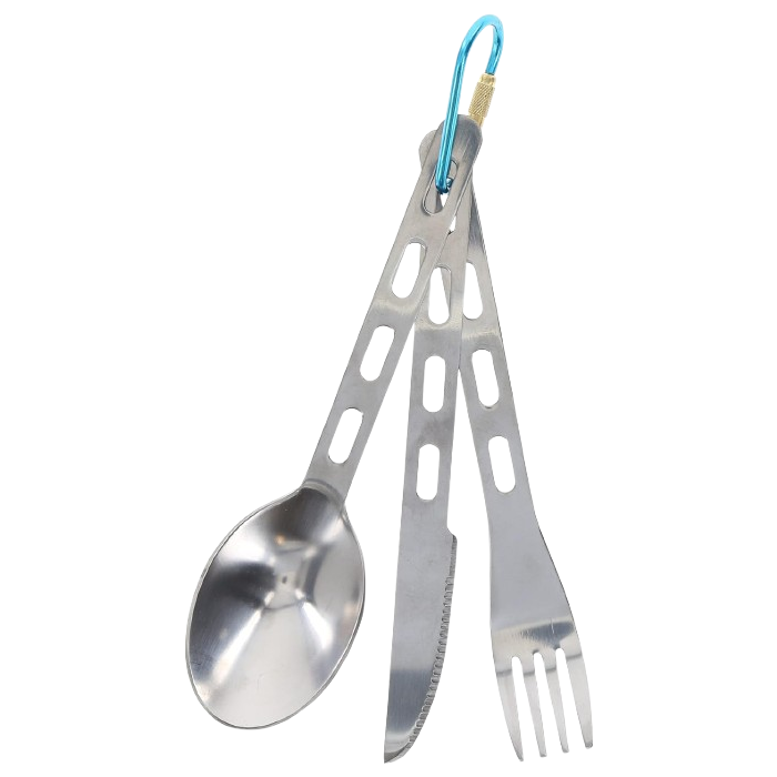 stock image of ust camping utensils